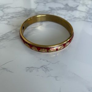 Unique Indian Paw Print Bangle